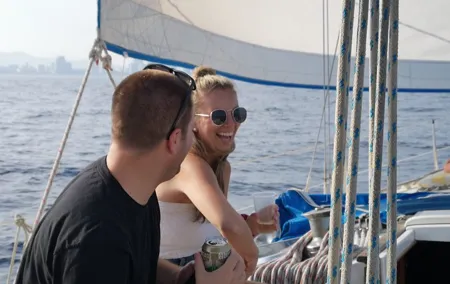 Authentic Barcelona Sailing Tour with Swim & Drinks