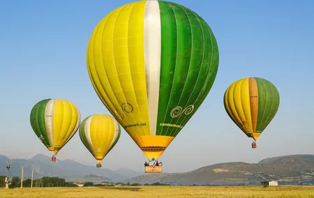 Catalonia Hot Air Balloon with Optional Pick up from Barcelona