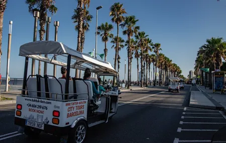 Official Tuk Tuk BCN l Barcelona 2 Hours City Tour