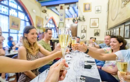 Barcelona E-Bike Small Group Tour with Tapas & Wine Tasting