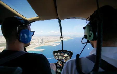 Unique Helicopter Flight with Optional Sailing Experience