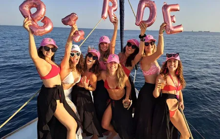Barcelona Sunset Private Luxury Catamaran Sailing