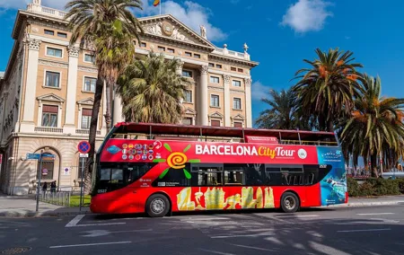 Barcelona Sightseeing Hop-On Hop-Off Bus Tour