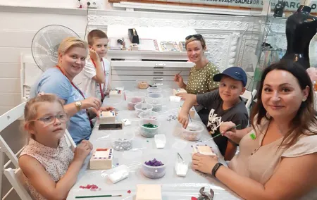 Gaudi Mosaic Workshop for children in Barcelona