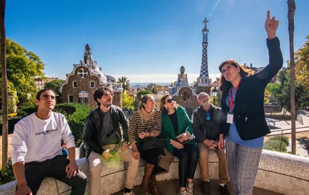 Park Guell Small Group Guided Tour with Skip the Line Ticket