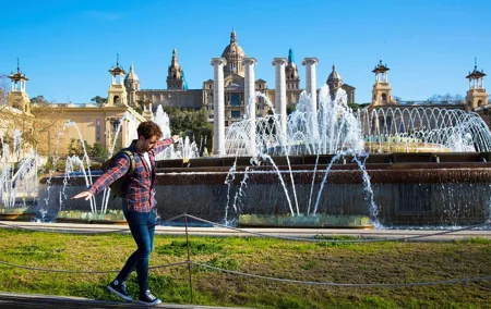 Private Montjuic Mountain Tour with Visit to Olympic Park and Plaza España