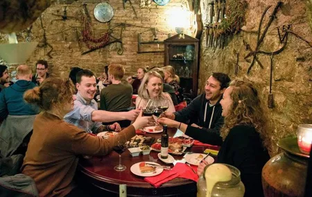 Savor Spain: Food, Wine, History & Culture Small Group Tour in Old Barcelona