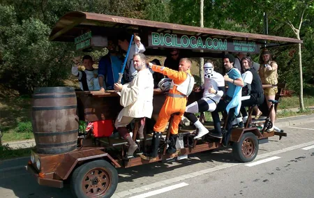 Private Barcelona Beer Bike Tour