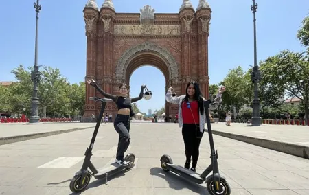 Barcelona Guided 2 hour E-Scooter Tour