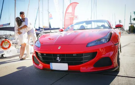 Ferrari Car Driving & Sailing Experience Barcelona