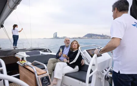 Sailing Experience in an Exclusive Sailboat in Barcelona