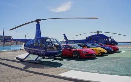 Supercar & Helicopter Experience in Barcelona