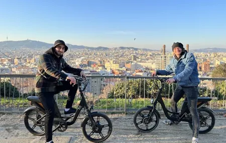 Barcelona Guided Montjuic 3-hour E-Bike Tour