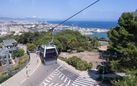 Montjuïc Cable Car Roundtrip Tickets