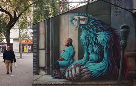 Raval Street Art and Graffiti Guided Tour in Barcelona
