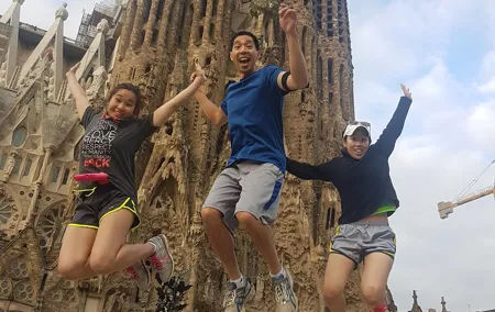Barcelona Running Tour. Discover the city with a local