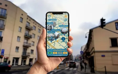 Warsaw Artist Studio GPS App Walking Tour Mobile Game