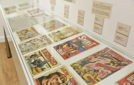Entrance ticket to the Museum of Comics and Illustration