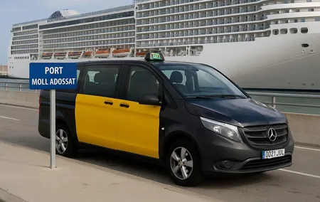 Barcelona Private Transfer Hotel or City Centre to Cruise Port
