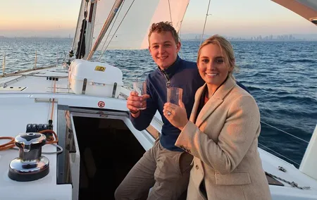 Barcelona Sailing Experience Shared Sailboat from Port Olimpic