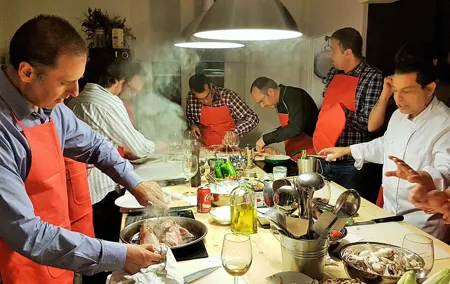 Private Paella Class with Full Dinner Menu