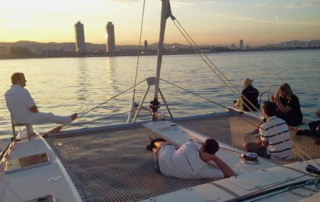 Barcelona Catamaran Private Experience from 13 to 16 Passengers