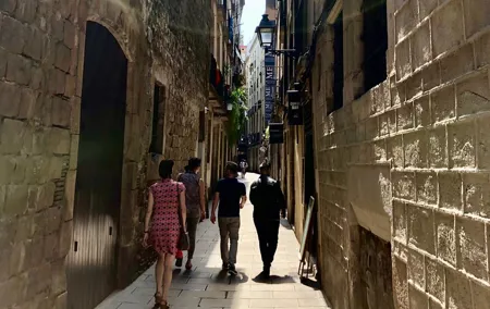 Explore hidden streets of Barcelona with a local
