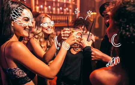 Nightlife Tour - Barcelona Bar Crawl with Flamingos