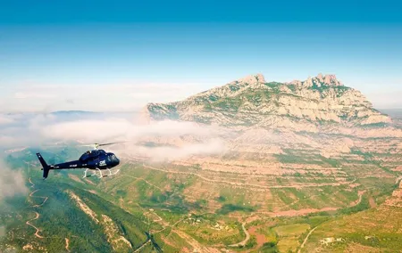 Barcelona & Montserrat Helicopter Flight: Best Views from Above