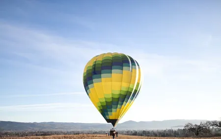 Private Montserrat & Hot-Air Balloon Ride with Monastery visit