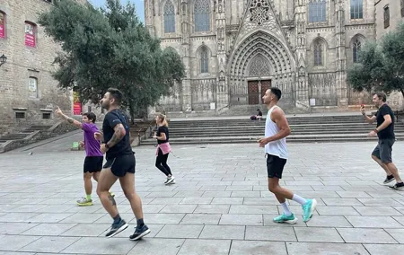 Barcelona Highlights Running Tour