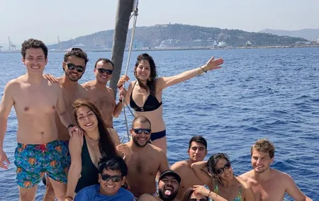Barcelona: Mediterranean Sailing Experience with Open Bar