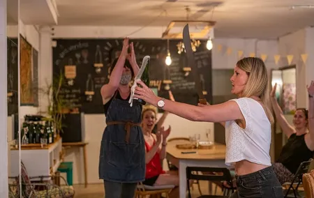 Sabre the Moment: Cava Sabrage Class in Barcelona