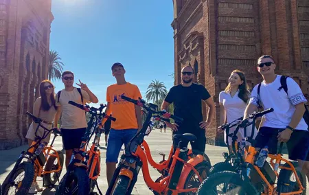 Barcelona: German guided tour by bike or e-bike