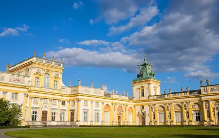 Wilanow Palace and Gardens with Guide Tickets and Transfers