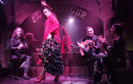 Tablao Flamenco El Paraigua Flamenco show Modernist Barcelona