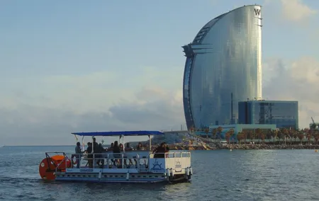 Individual Boat rental - Pedal Cruises Barcelona - Cycle Boat
