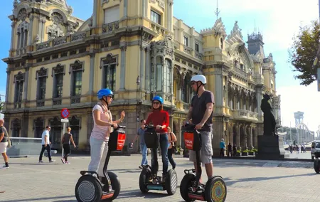 Private Live Guided Barcelona Segway Tour - 180 min