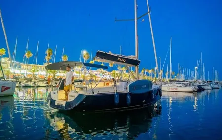 Romantic Private Dinner on a Sailboat 1 Night for 2 people