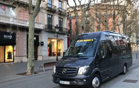 Private Transfer from Barcelona City to the Airport for a group up to 15 people