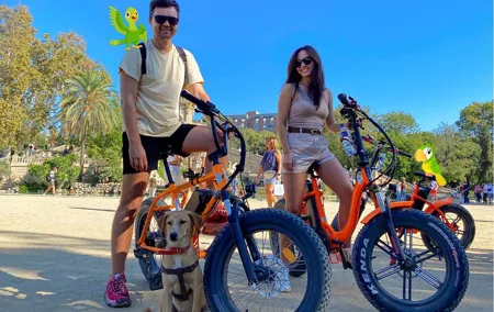 Barcelona bike tour with French guide 20-ТOP, bike/eBike