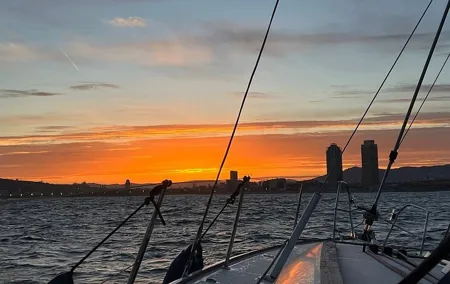 Small group boat ride to sunset