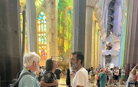 Lights and Shadows of the Sagrada Familia With Ticket And Guide