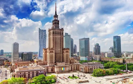 Palace of Culture & Science + Wilanow Royal Palace: PRIVATE TOUR /inc. Pick-up/