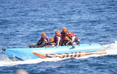 Banana Boat Experience in Barcelona