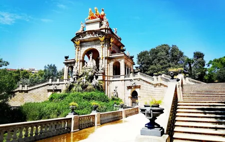 Guided Tour Ciutadella Park Nature, Triumphal Arch and Gaudí in Barcelona.