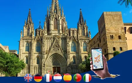 Barcelona Gothic Quarter: City Walk with AudioGuide on your Phone
