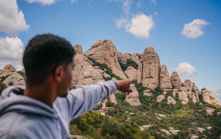 Half-Day Montserrat Tour, Railway Hiking, and Country House Lunch