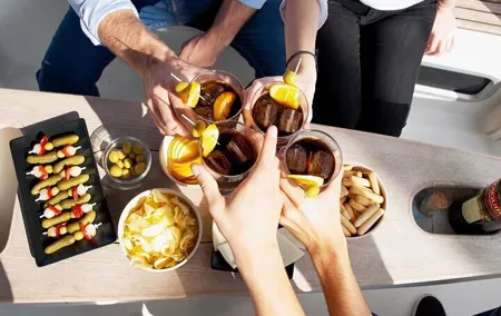 Vermouth in Catamaran A gastronomic experience in Barcelona