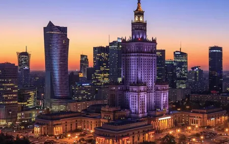 Palace of Culture and Science : PRIVATE SERVICE /inc. Pick-up/